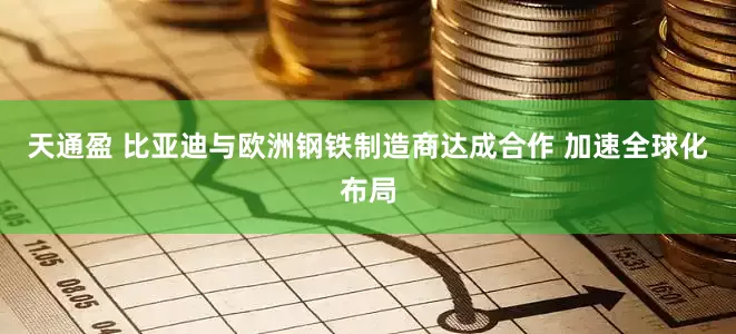 天通盈 比亚迪与欧洲钢铁制造商达成合作 加速全球化布局